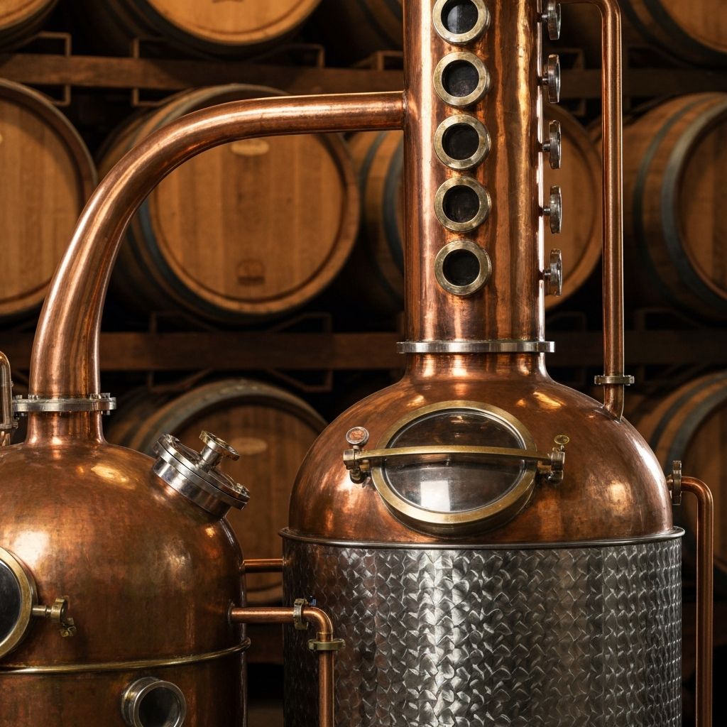 Traditionelle Destillation